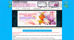 Desktop Screenshot of isabelle-crespin.com